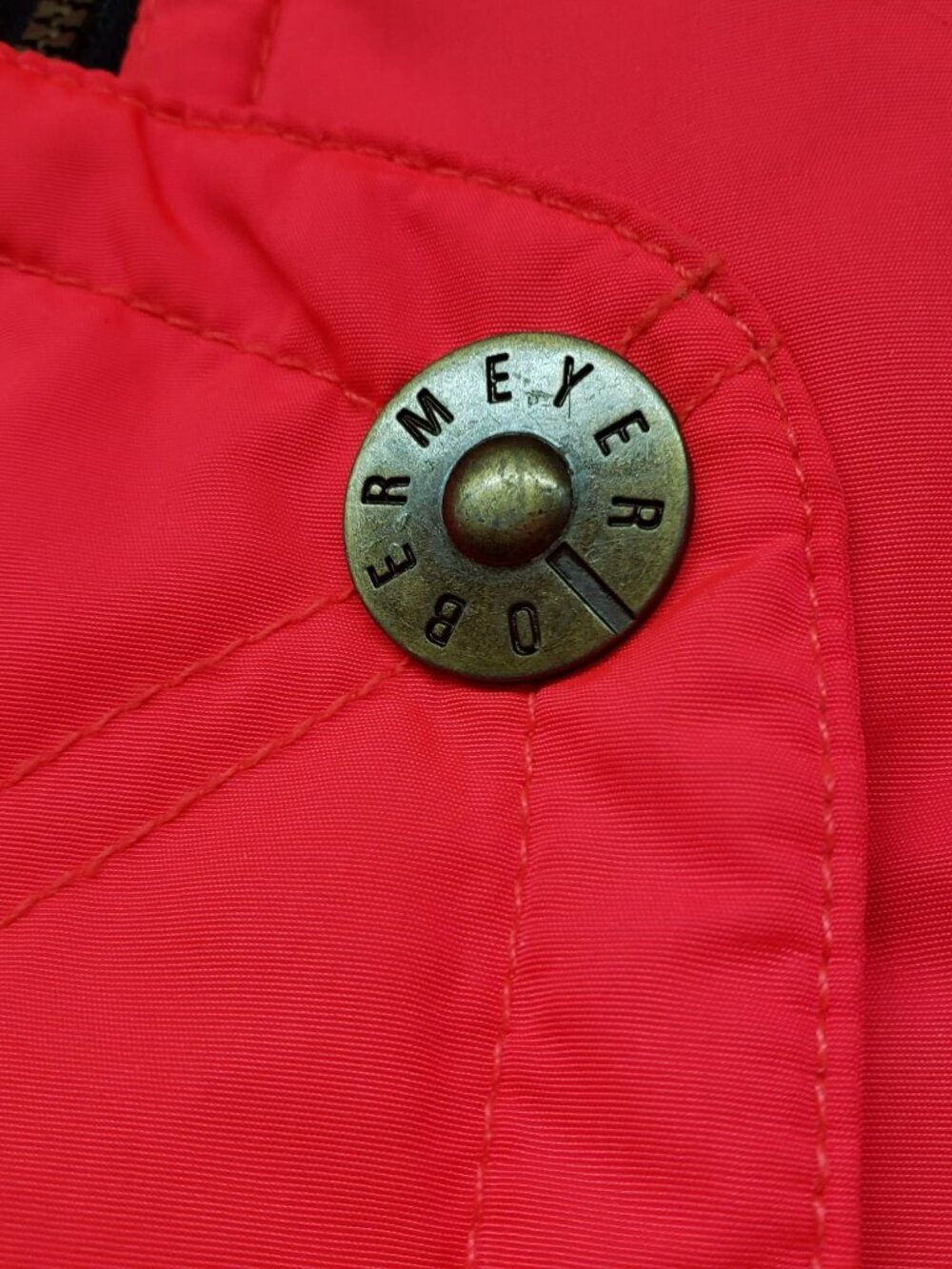 Obermeyer Vintage Neon Pink Red Ski Jacket Snowboard Loud Bright Womens 10 - Picture 16 of 16